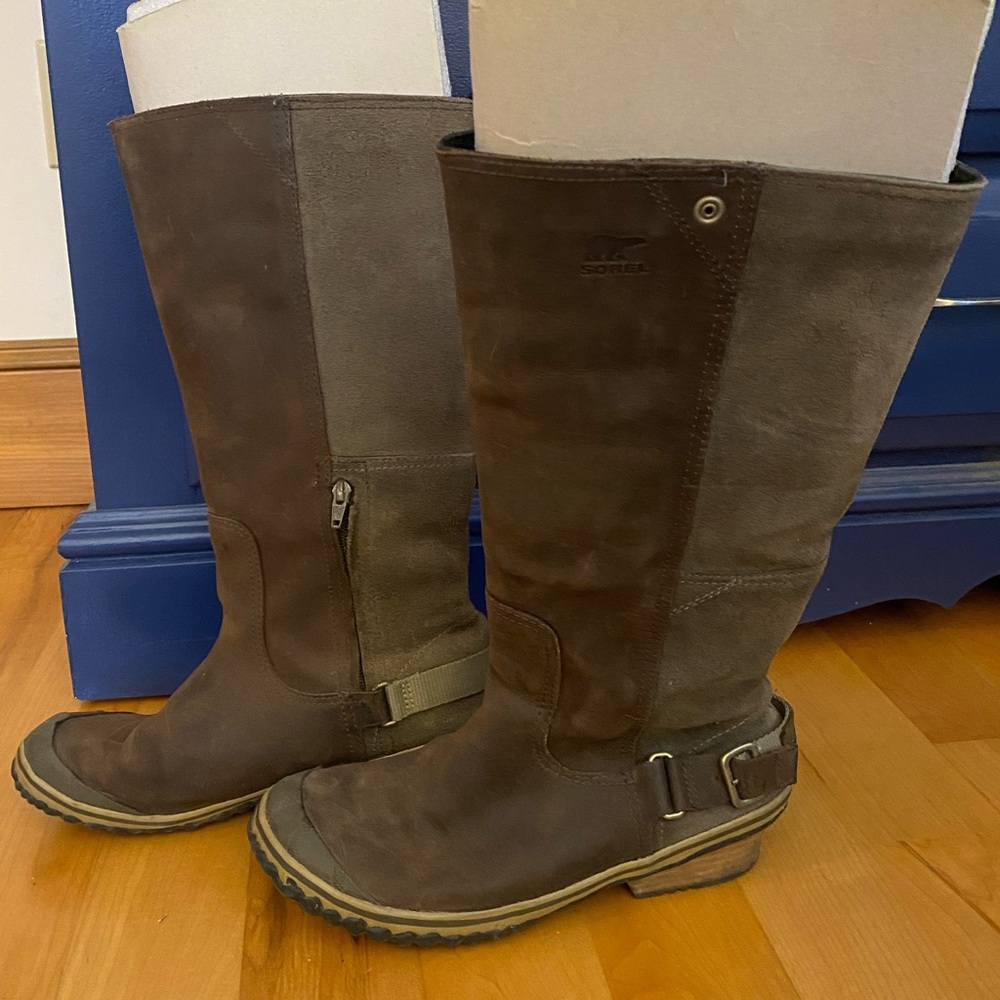 EUC Sorel Slimpack Riding Boot